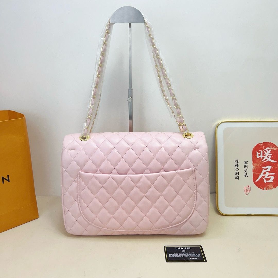 極美品シャネル3点セットコンボパック✨ピンクCHANEL シャネル ショルダーバッグクロスボディバッグハンドバッグウォレットチェーンバッグ3点セットコンボパック