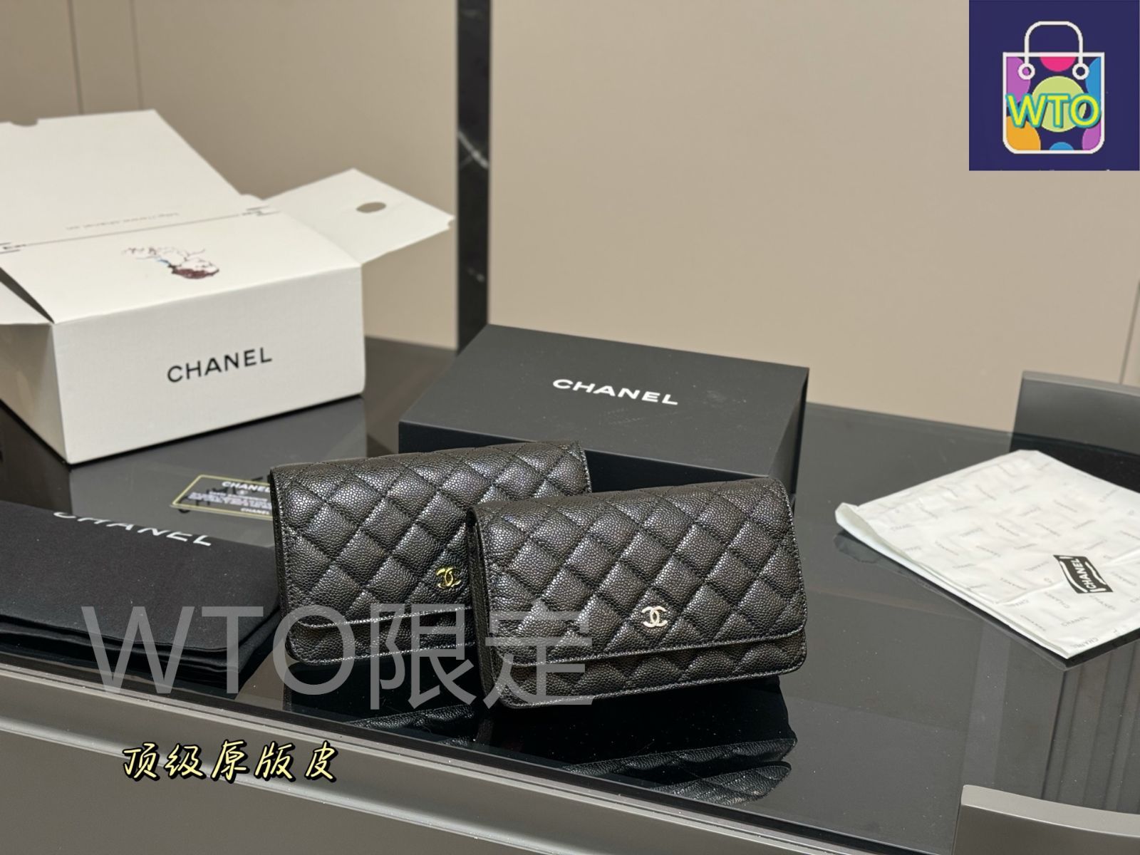 今日 Chanel WOC × ～19×12cm クラシック 財布付きショルダーバッグ～-WTO輸入2