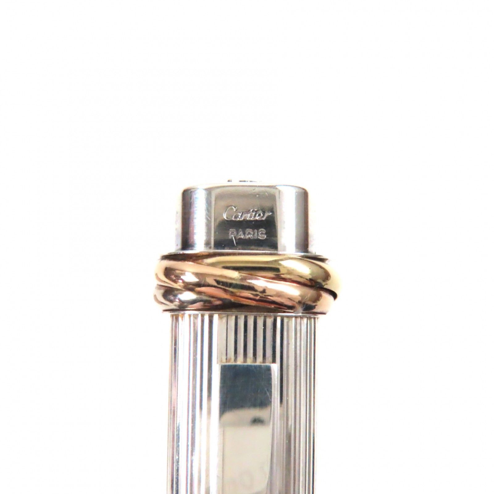 美品▽Cartier カルティエ ヴィンテージ トリニティ ストライプ