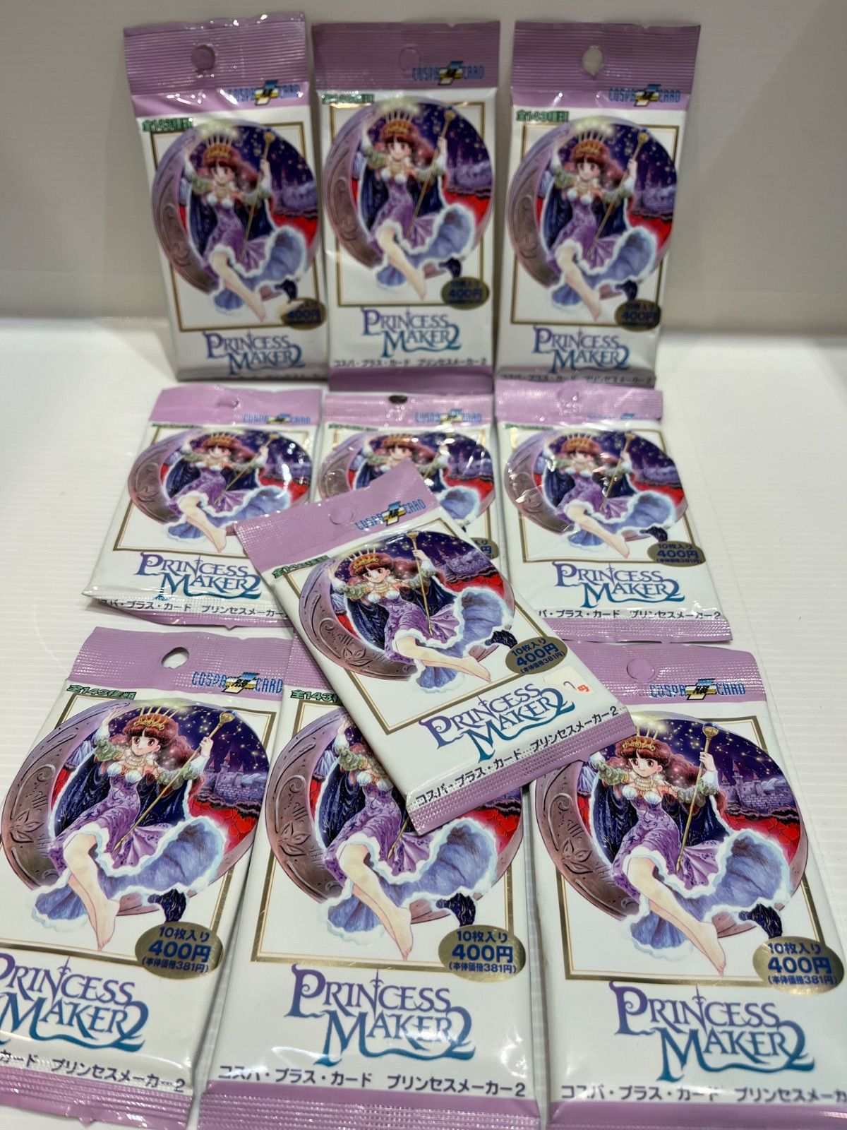 レトロトレカ トレーディングカード プリンセスメーカー2 10パックセット コスチュームパラダイス