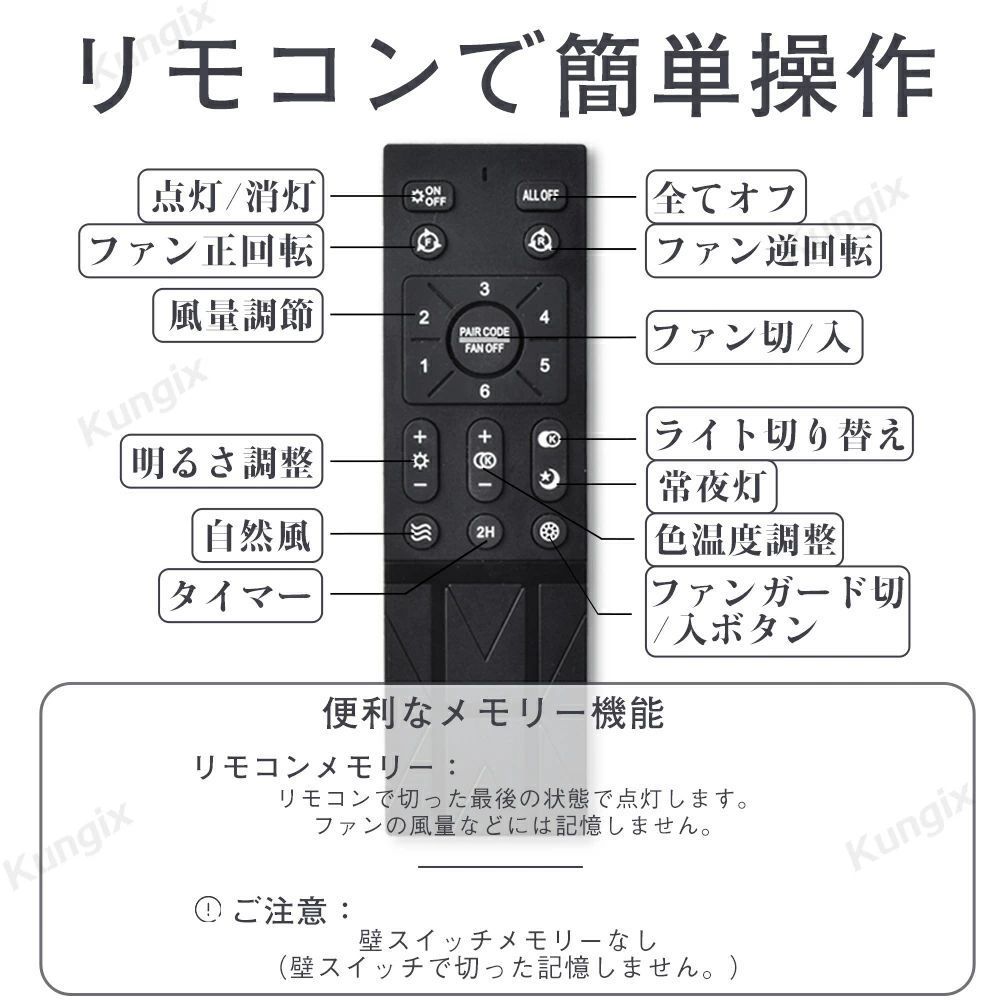 ファン付 空気循環