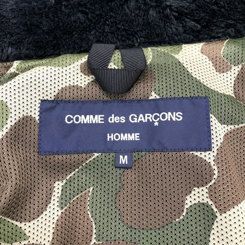 コムデギャンソンオム　エステルボアフリース　美品　HL-J013 COMME des GARCONS HOMME) エステルボアフリース×エステルリップクロス