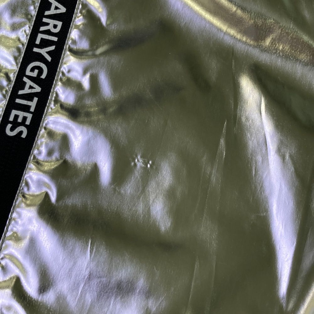 長袖ジップジャケット シルバー系