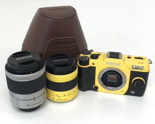 θ【動作確認済み】PENTAX/ペンタックス Q7 ダブルズームキット