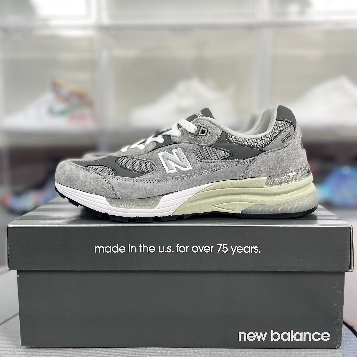 NEW BALANCE 992 GRAY ニューバランス 992 グレー M992GR メンズ 