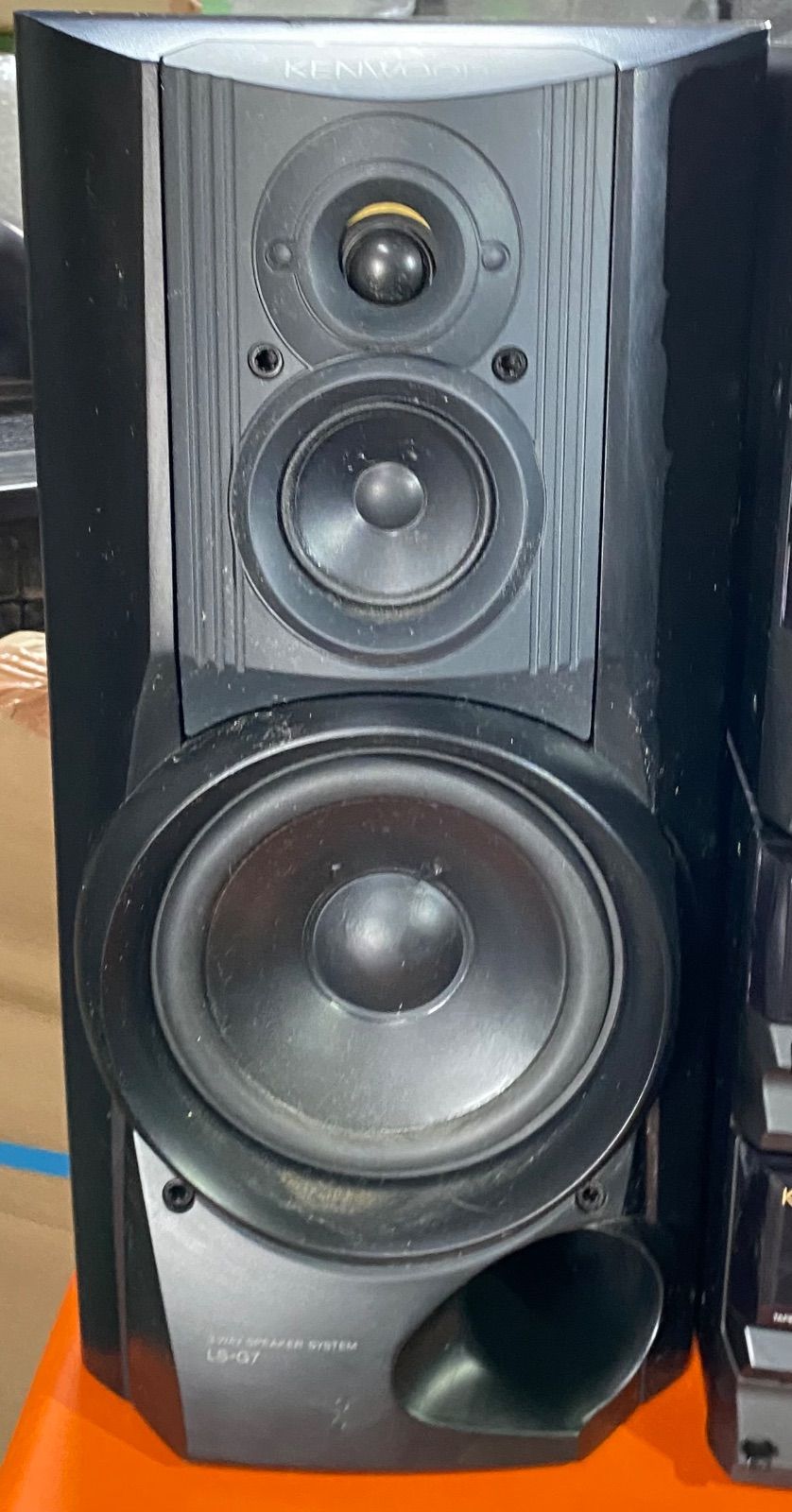 KENWOOD ケンウッド RX-G7 DM-MG7 LS-G7 CDMDラジオ【ジャンク