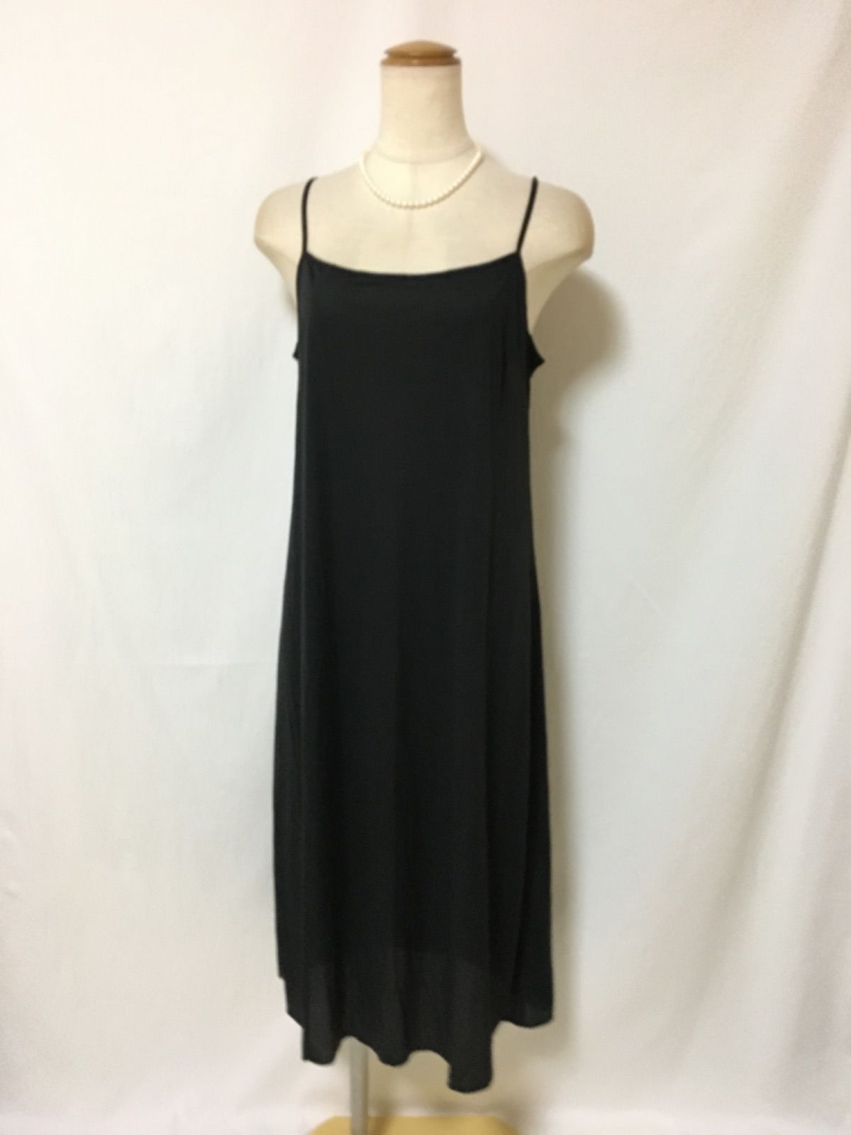 O267新品♪23区シャーティングジョーゼットワンピース9号ネイビー￥29700 O267新品♪23区シャーティングジョーゼットワンピース9号