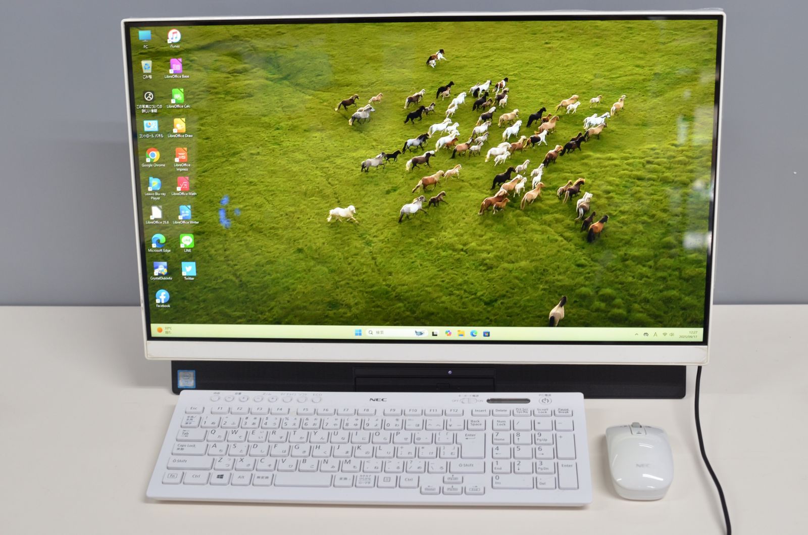 一体型パソコン NEC PC-GD187TCAF Core i7-8565U 液晶一体型 NEC PC-GD187TCAF Core i7 8565U 1.8GHz 16GB 1TB