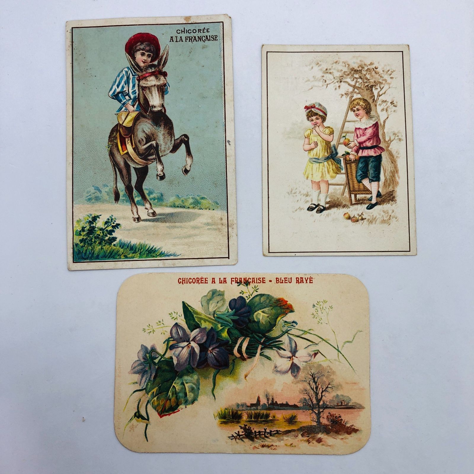 5枚セット! まとめ 】クロモカード フランス アンティーク ※シャンク