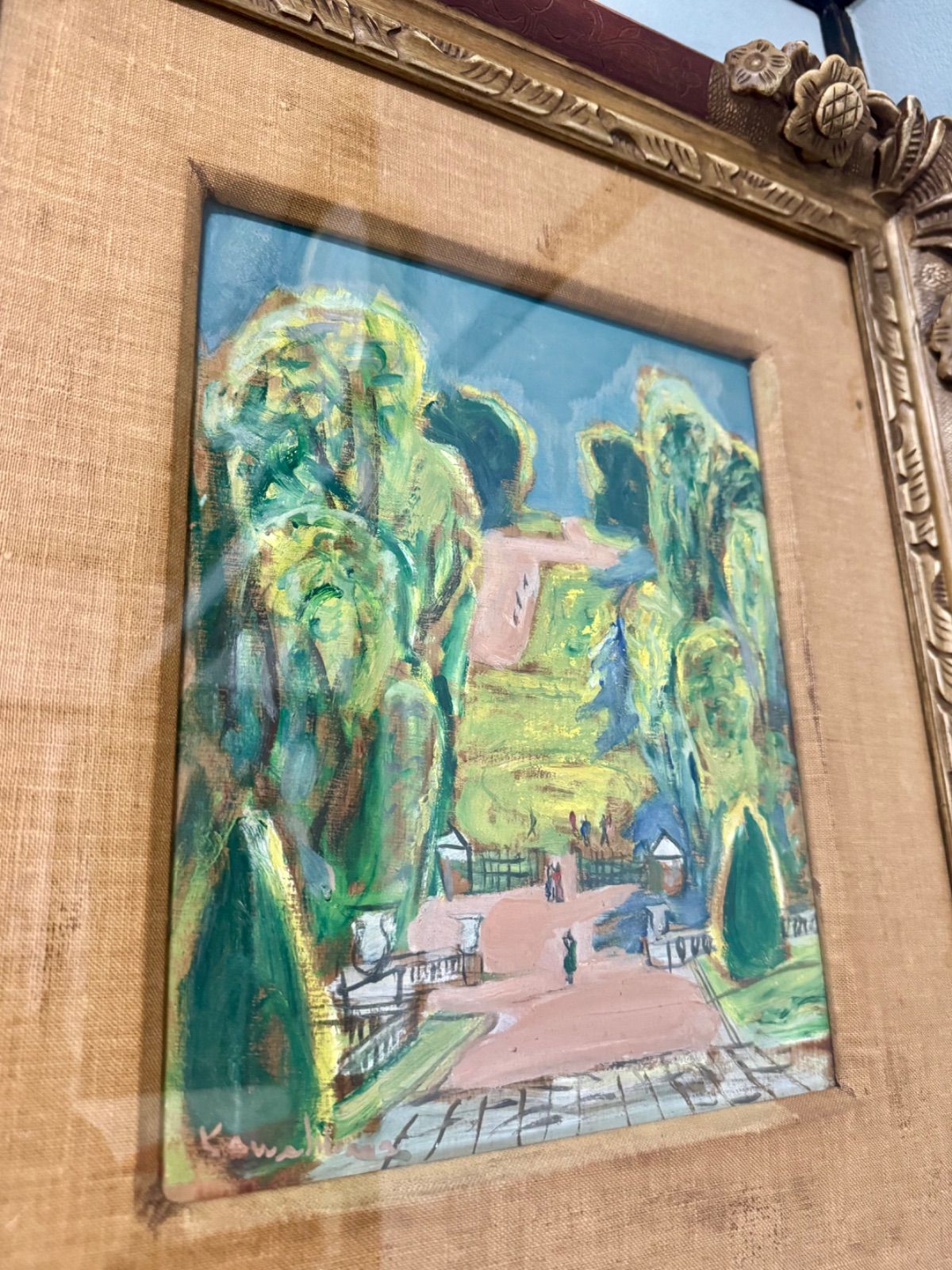 川島理一郎画伯 スケッチ