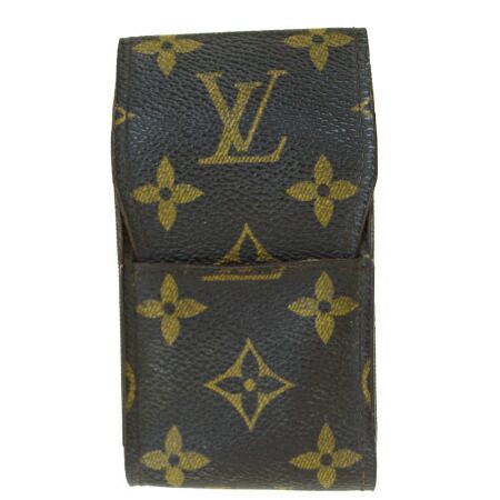 【中古】 ルイヴィトン LOUIS VUITTON エテュイ シガレット シガレットケース タバコ入れ モノグラム レザー M63024 07BJ900