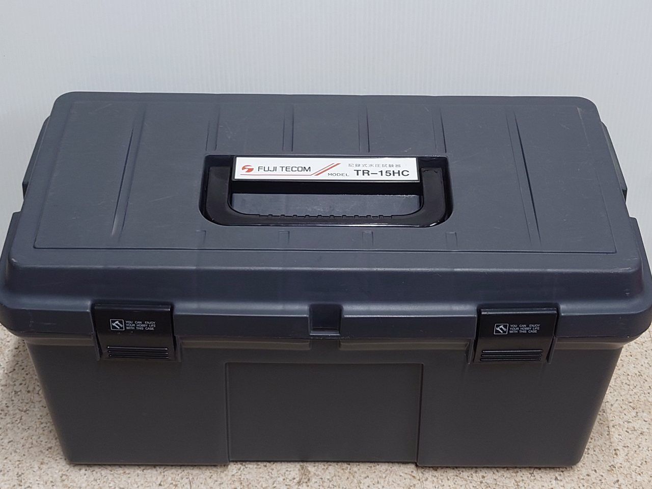 フジテコム 記録式水圧試験器 TR-15HC 未チェック品 ジャンク品 節約 