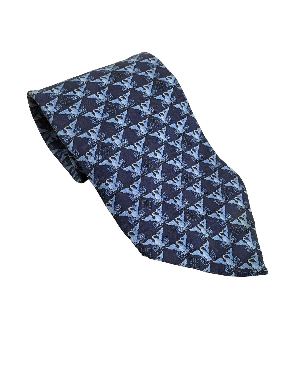 ジバンシィ GIVENCHY MONSIEUR 総柄シルクネクタイ メンズ 表記無 