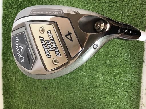 キャロウェイ　ビッグバーサユーティリティー2023 4H　リシャフト【美品】 キャロウェイ ビッグバーサユーティリティー2023 4H リシャフト