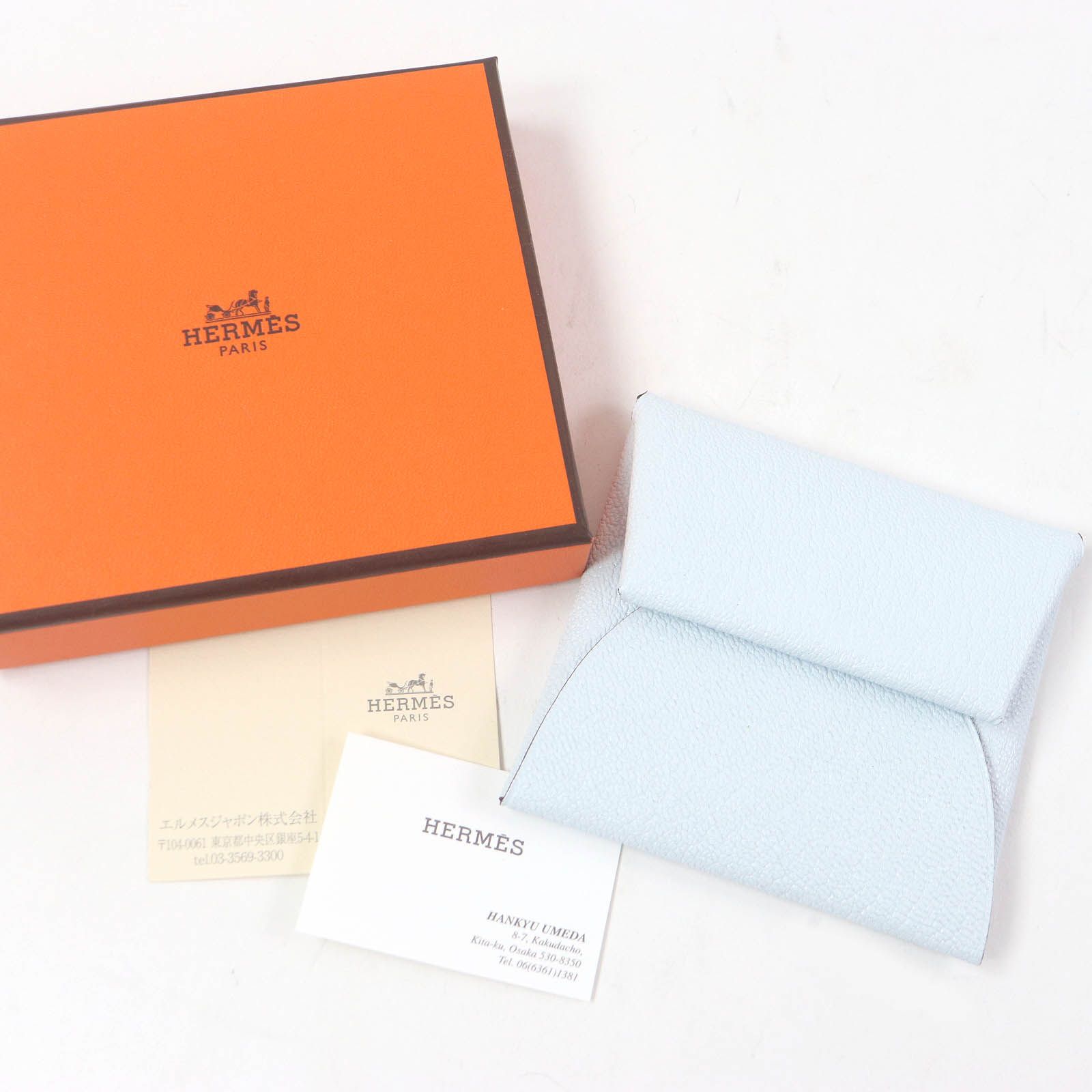 【美品】エルメスバスティア　HERMES　ケース HERMES （新品・未使用品）エルメス バスティア GM コインケース 小銭
