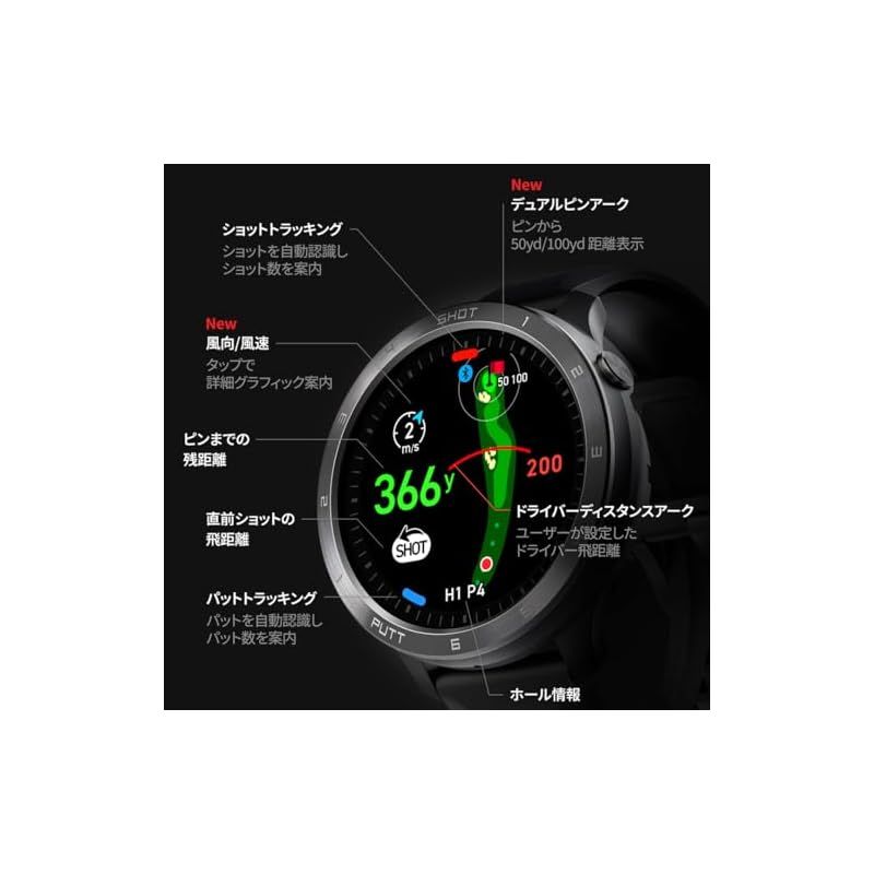 ボイスキャディ ゴルフナビ 時計型 T9 T-Ultra テンポ練習モード ショット-パット自動認識 高低差距離表示 3点間距離表示 グリーンアンジュレーション機能 GPS ゴルフウォッチ VOICE CADDIE T11PRO 0 IMPECCABLEHEALTHCARESERVICES_COM