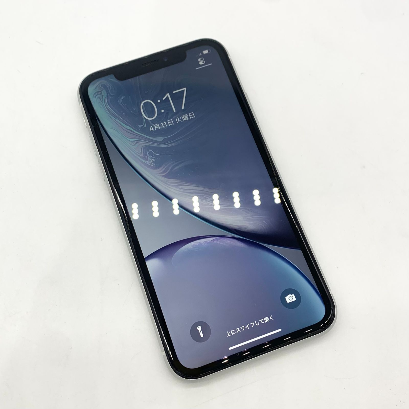 ▽SIMロック解除(docomo) iPhoneXR 64GB ホワイト MT032J/A