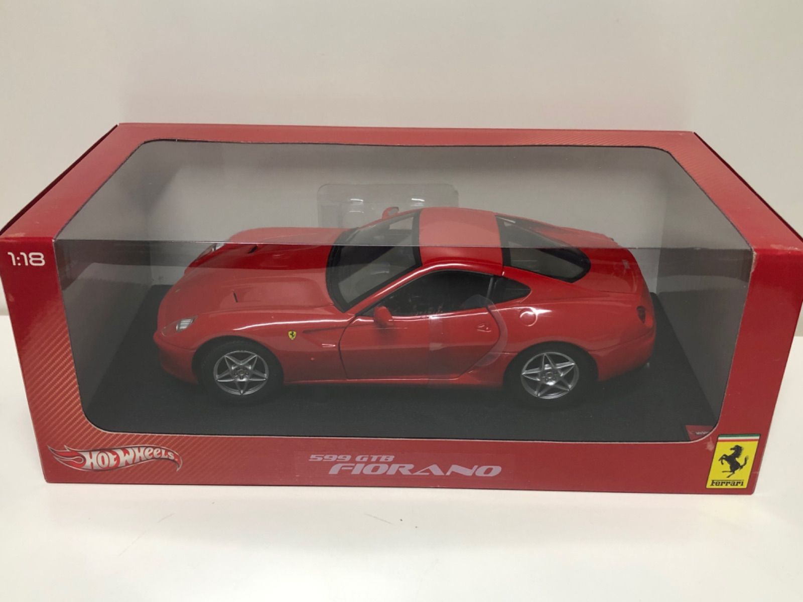 ホットウィール 1/18 フェラーリ 599 GTB Red Ferrari - メルカリ