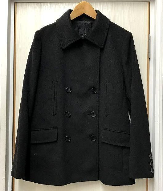 DAMA collection ダーマ カシミヤコート 11AR ブラック - メルカリ
