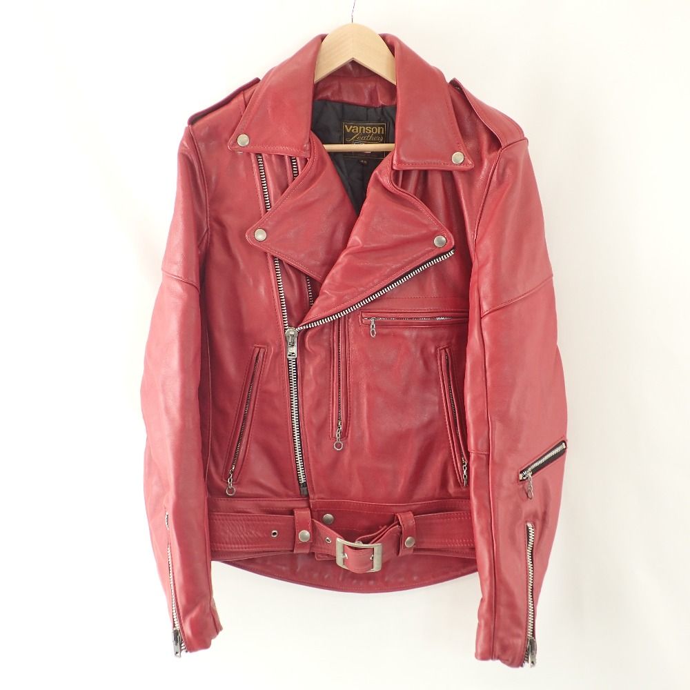 ヴィンテージ VANSON ロックンロール R&R ダブル ライダースジャケット