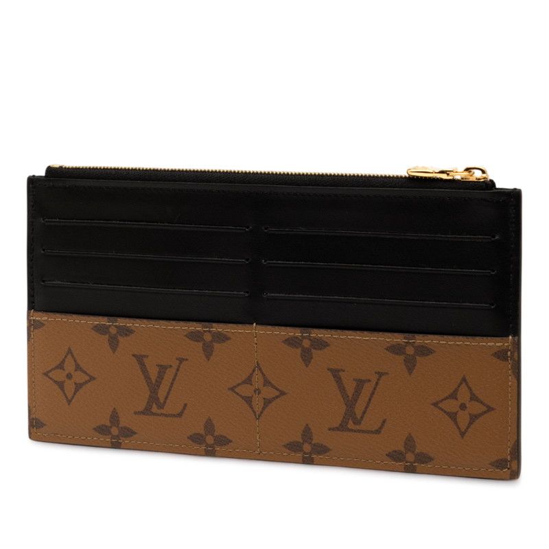 ルイ ヴィトン モノグラム リバース スリム パース M80390 マカロン PVC レザー レディース LOUIS VUITTON 1-0236055