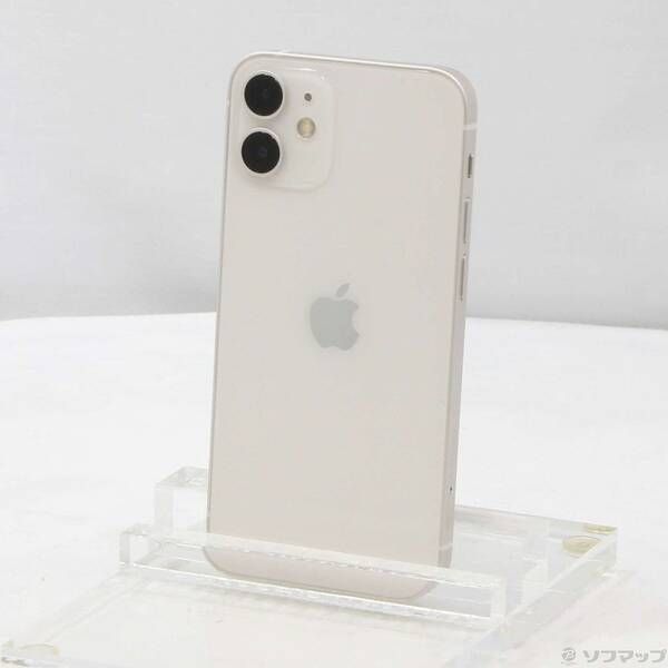 中古品〕 iPhone12 mini 64GB ホワイト NGA63J／A SIMフリー【368