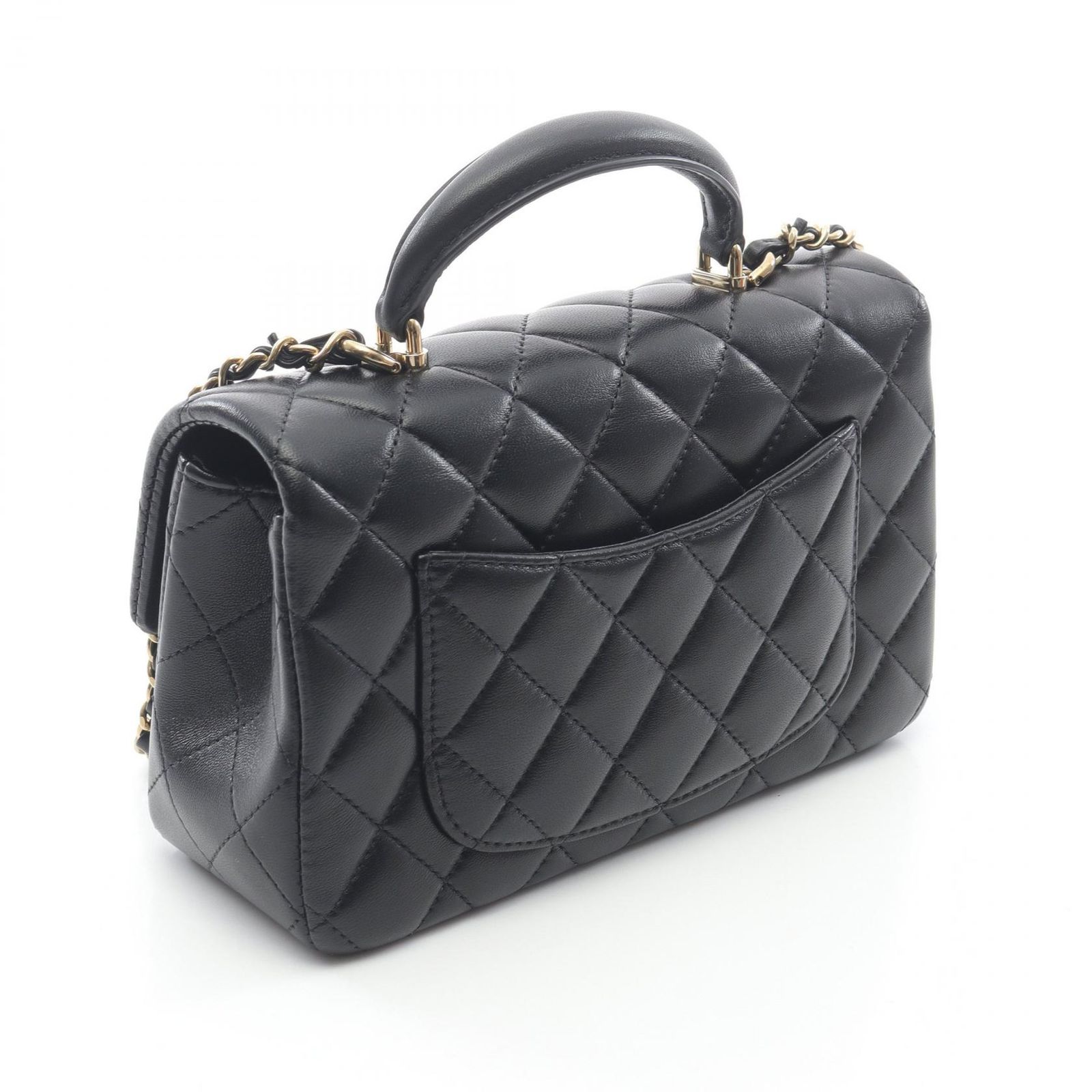 シャネル CHANEL ショルダーバッグ マトラッセ トップハンドル