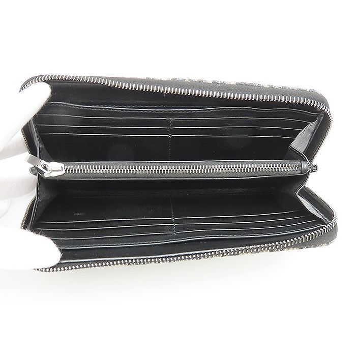 ディオール ロングジップウォレット オブリーク ジャガード ロゴ