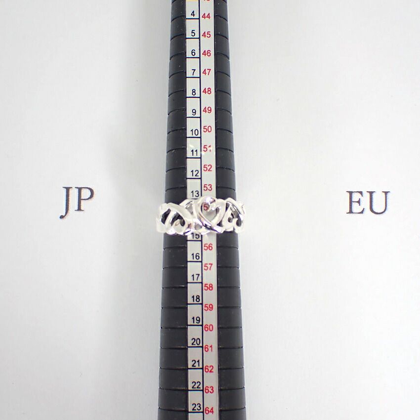 ティファニー 925 ラビングハート リング/14号/g456-32 - メルカリ 