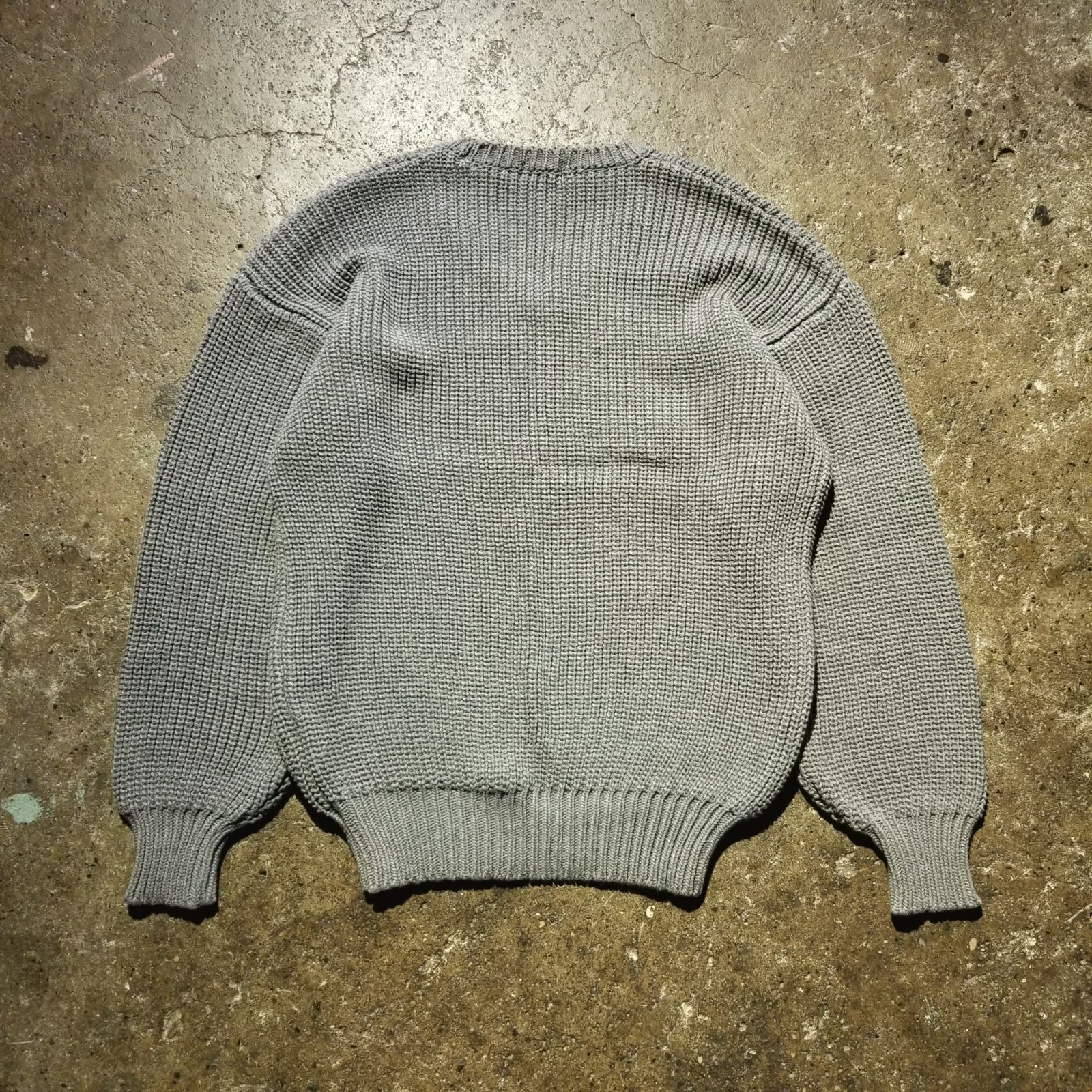 HOMME COMME des GARCONS 80s Vネック ローゲージニット セーター 