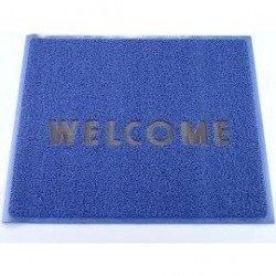 3営業日で発送 TKG テイケイジイ 遠藤商事 ３Ｍ 文字入マット ＷＥＬＣＯＭＥ青 KMT1314A