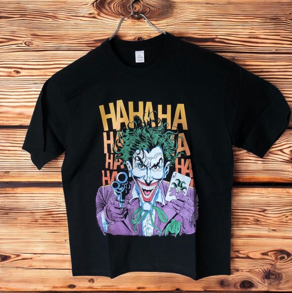 激レア JOKER Tシャツ フルプリント L相当 HAHAHA 2XL - メルカリ