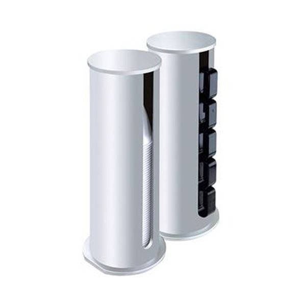 まとめ 日本デキシーインサートカップ ディスペンサー ブラック GOT502DS 1個 ×10セット