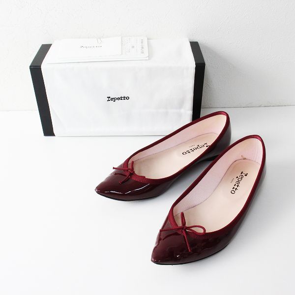 Repetto レペット Brigitte ブリジット パテントレザー ポイン