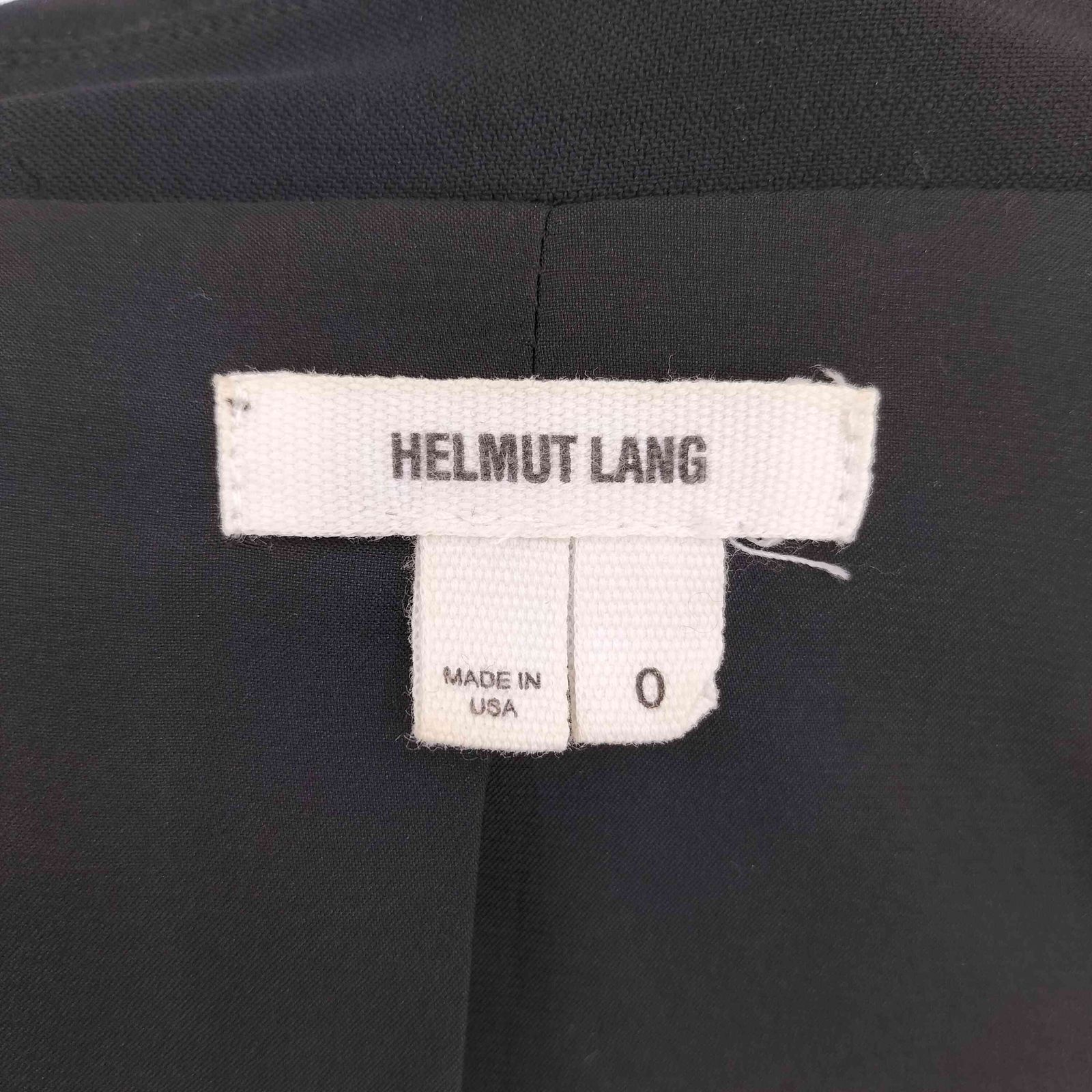 ヘルムートラング HELMUT LANG USA製 カットアウトデザイン ノー