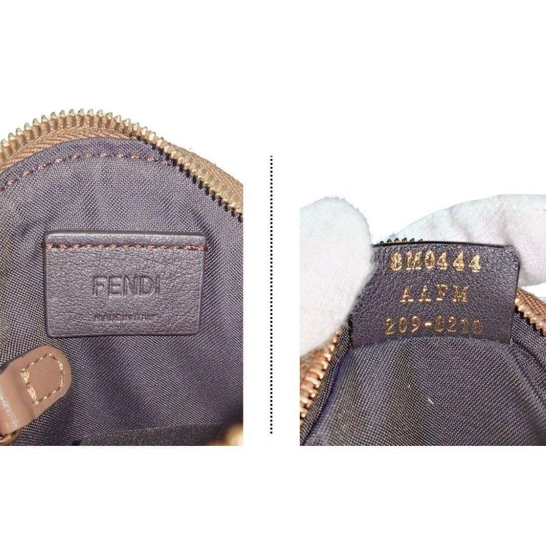 フェンディ エフイズ ズッカ コインケース キーケース 8M0444 送料無料 フェンディ エフイズ ズッカ コインケース キーケース 8M0444