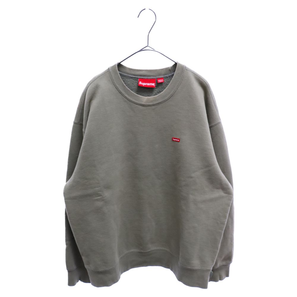 Supreme Small Box Logo Contrast Crewneck - トップス