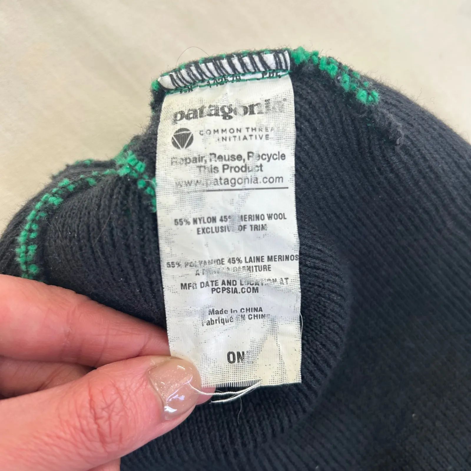 パタゴニア　patagonia スキーキャップ　ニットキャップ　美品 000000032409_6OuFcbw.jpg