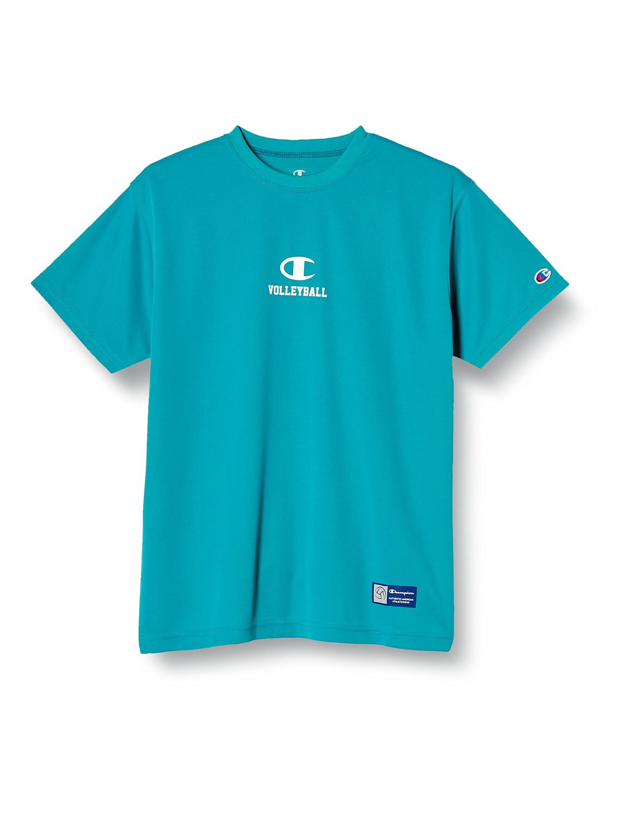 [チャンピオン] Tシャツ 半袖 丸首 抗菌防臭 速乾 スクリプトロゴ ショートスリーブTシャツ C3-WV308 メンズ ブラック M [ブラック] [M]