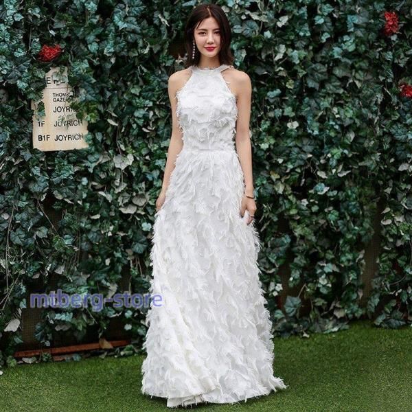 ウエディングドレス 安い 白 ウェデイングドレス ロングドレス 結婚式 花嫁 ブライダル aライン 二次会 パーティードレス 演奏会 フォーマルドレス 袖あり