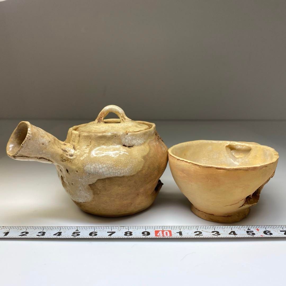 時代 二六焼 極上彫煎茶器セット 木箱付 東Y6-0813☆2Fチヒサコ - メルカリ