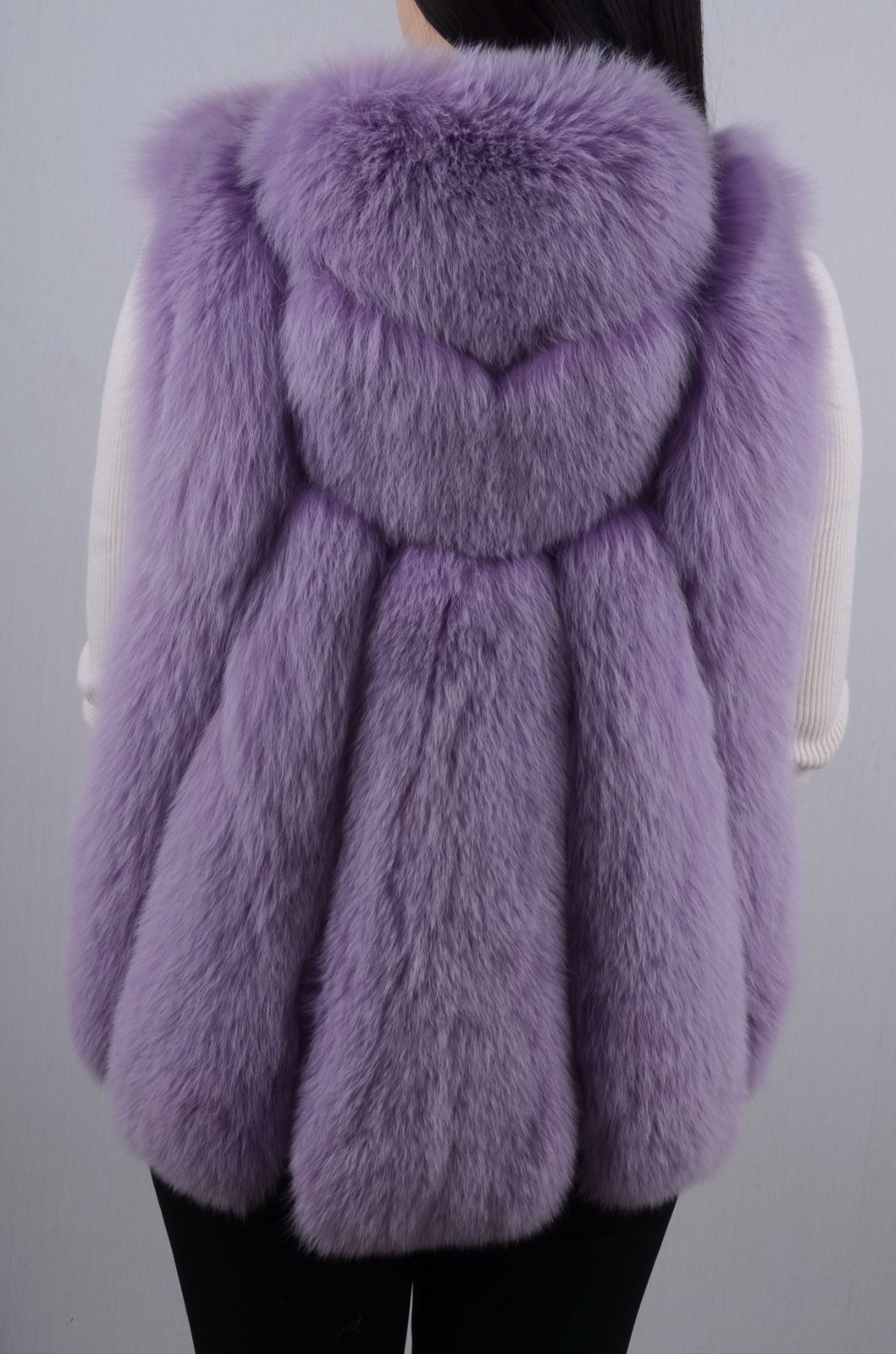 新品限定☆最高級↑フォックス ベスト☆毛皮リアルファー/人気オシャレ