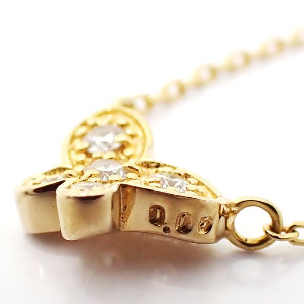 STAR JEWELRY　K18　イエローゴールド　3点ダイヤモンド STAR JEWELRY スタージュエリー ダイヤモンド サンシャイン