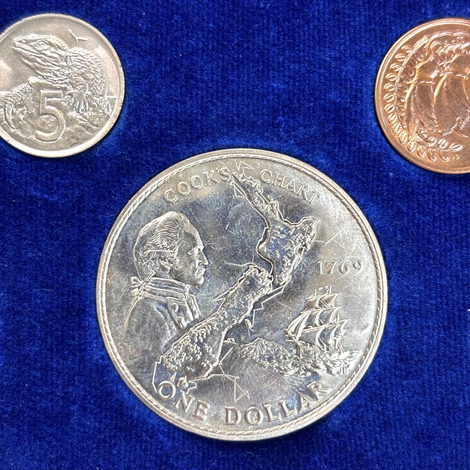 ニュージーランド⭐️1969年公式コインセット】 NEW ZEALAND COOK
