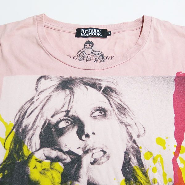 HYSTERIC GLAMOUR ヒステリックグラマー COURTNEY LOVE TEE