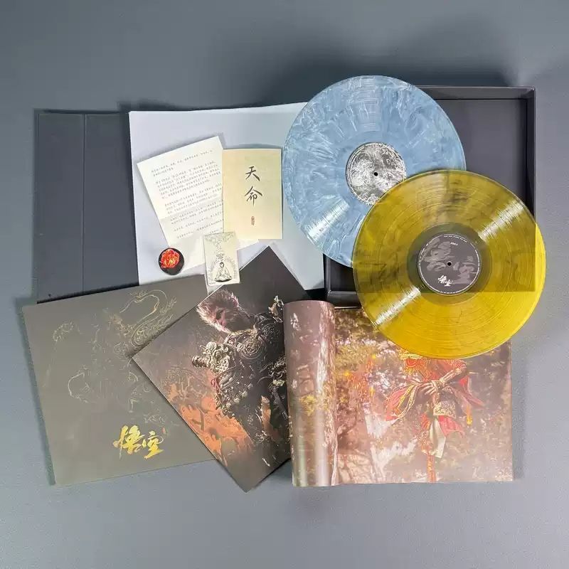 黒神話 悟空 BLACK MYTH WUKONG OST カラー レコード アルバム