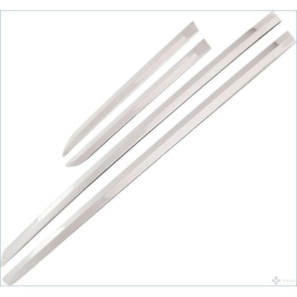 ムーヴ LA175S LA185S ステンレス製 サイド ドアモール 前後4P