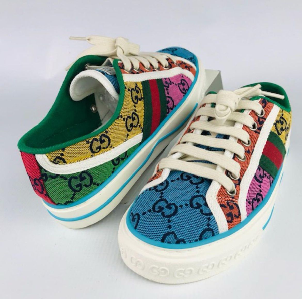 GGモノグラム総柄 ウェブストライプ