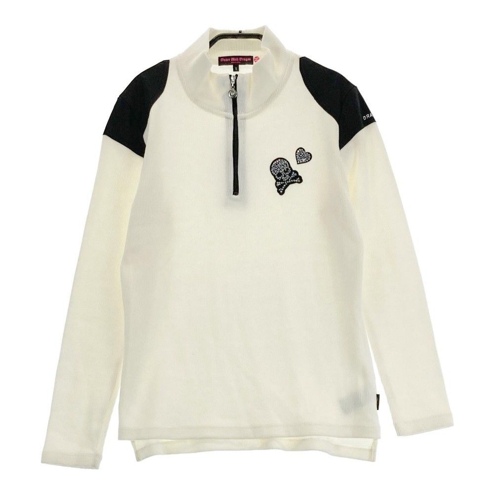 Dance With Dragon ハーフジップ スニード プルオーバー Dance With