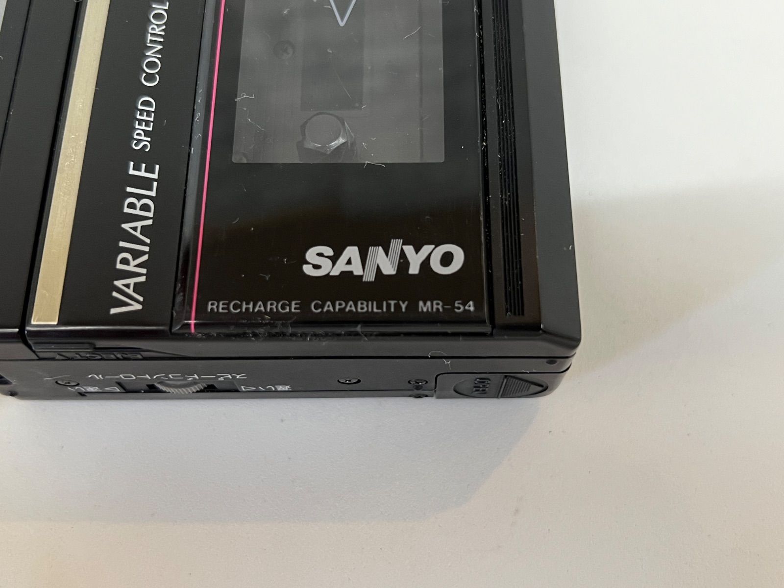 SANYO MR-54 カセットプレイヤー 1902 SANYO MR-54 カセットプレイヤー 1902 - メルカリ